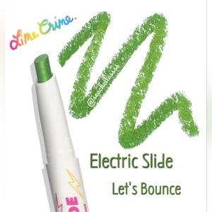 Lime Crime Electric Slide Eyeshadow & Brush Stick | Let's Bounce | Brand New